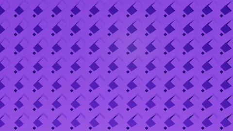 3D Loopable Abstract Animation with a Rippling Cube Pattern Stock Footage 171553064