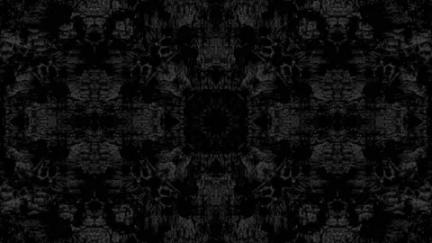 3D Looped abstract black colored kaleidoscope. Stock Footage 109240857