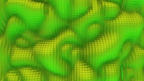 3d Looped abstract caviar background. Wavy surface with ripples and bubbles. Tre Stock Footage 116500131