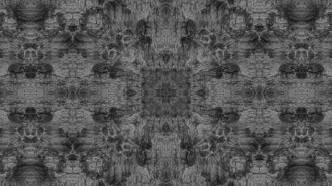 3D Looped abstract gray colored kaleidoscope. Stock Footage 109240505