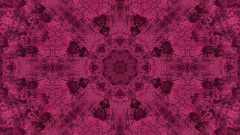 3D Looped abstract red colored kaleidoscope. Stock Footage 109240815