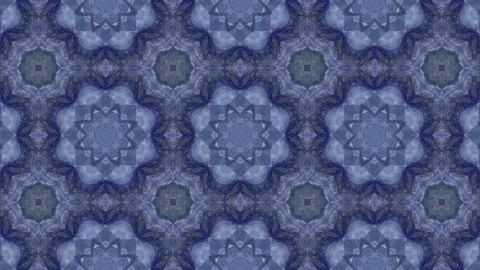 3d Looped kaleidoscopic background consisting of precious or ice crystals, iride Stock Footage 118812062