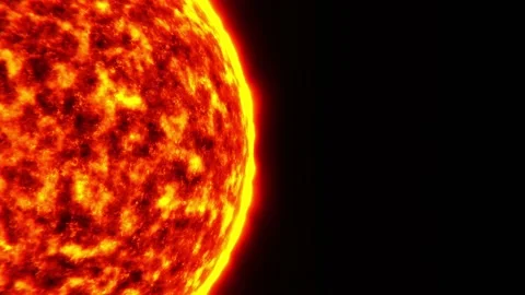 3D looping animation of the Sun in UHD Stock Footage 151657238