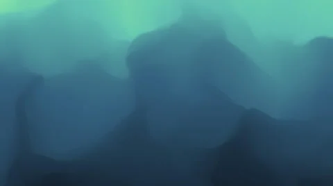 3D Looping Background - Blue flowing fog, mist Stock Footage 45525055