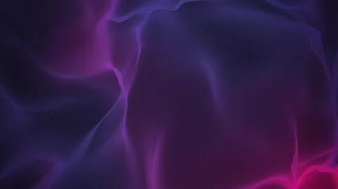 3D Looping Background - Wavy sheet of purple gradients Stock Footage 45525147