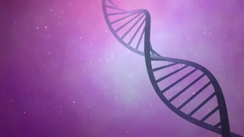 3d looping dna chain volumetric light animation 库存影片 341157723