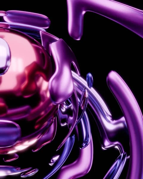 3d looping sphere abstract background Stock Footage 303668361