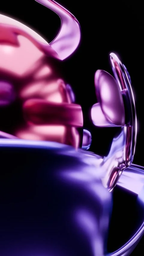 3d looping sphere abstract background Stock Footage 303668362