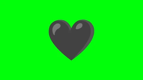 3D Love Icon Green Screen Animation Stock Footage 337924308