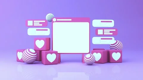 3d low poly animation delivery, payment, and communication Stock Footage 235537552