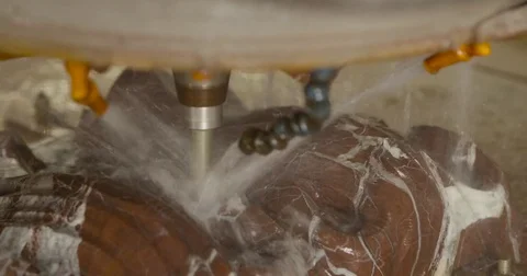 3D Machine Marble processing Vidéo 74253017