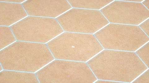 3D Magic Serum bubble through the skin layer and reduce up saggy skin of the  Video stock 223079968