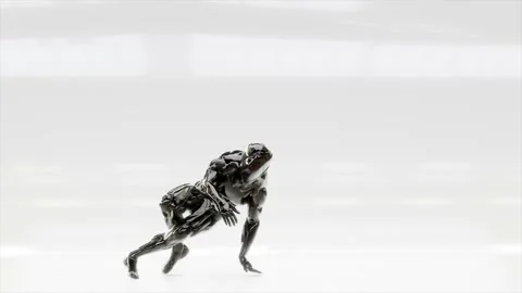 3d male dancing Breakdance Footwork to Idle Stock Footage 133595389