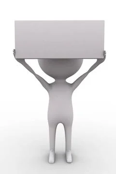 3d man writing on a note with the help of pencil concept 3d man writing on... Stock Photos