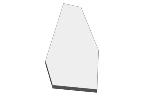 3D Map Of Montserrat Stock Illustration