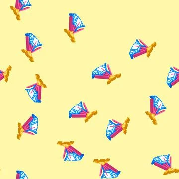 3d mapping tool aerial vehicle isometric icon seamless pattern Stock Illustration