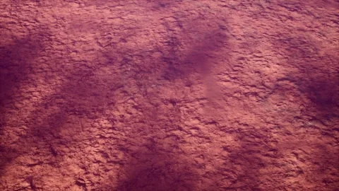 3D. Mars. Red landscape textures Stock Footage 287772466