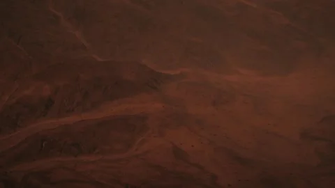 3D. Mars. Rugged red land Stock Footage 287772513