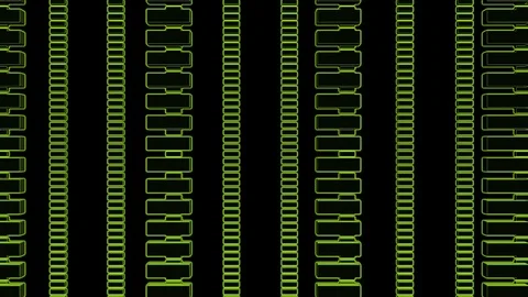3d matrix code Stock Footage 98025762