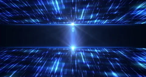 3d matrix data flow cybersecurity speed trails. Stock Footage 309925424