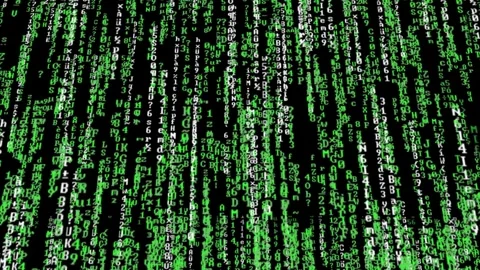 3d Matrix Scifi3d Matrix Scifi Stock Footage 307907914