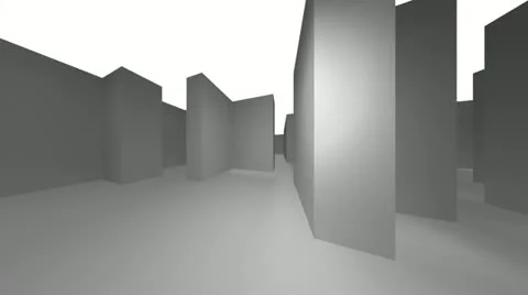 3D maze flashlight Video stock 15138604