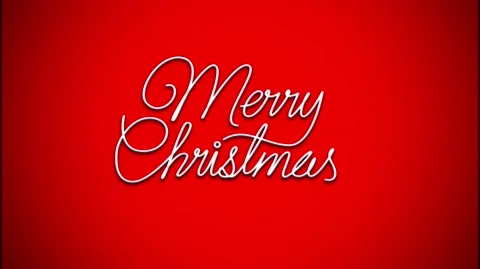 3D merry christmas calligraphy text hand lettering stop motion video 스톡 동영상 143378091