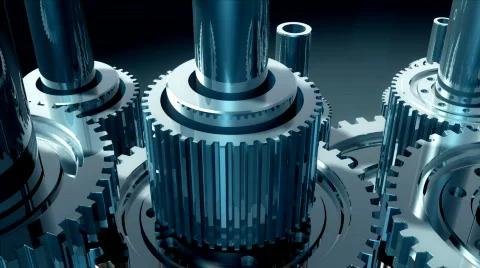3D Metal Objects Video stock 705325