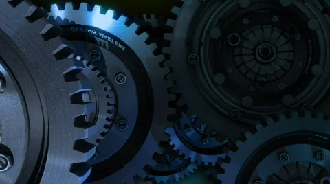 3D Metal Objects Stock Footage 705328