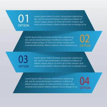 3d Minimal infographics. Vector Stock Illustration