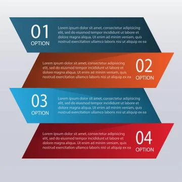 3d Minimal infographics. Vector Stock Illustration