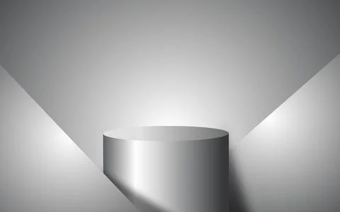 3D minimalist background with Studio podium scene with platform for product.. Stock Illustration
