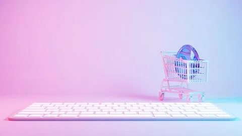 3D minimalist Easter egg design with a retro wave pattern, accompanied by a s Stock Illustration