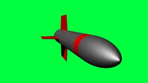 3D Missile 스톡 동영상 8919061