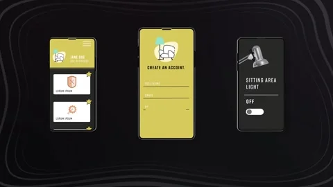 3D Mobile App Reveal Stock After Effects