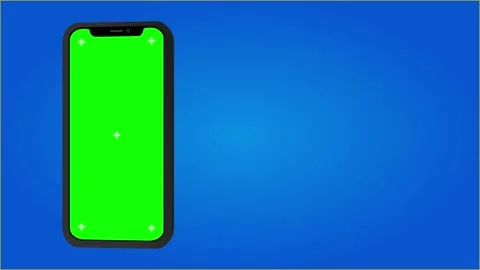 3D Mock Up Smartphone with Traking Markers Stock Footage 277346339
