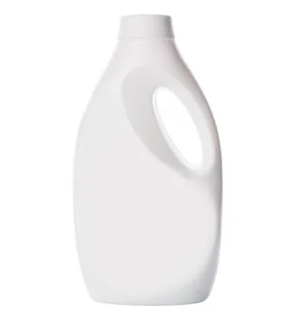 3D mockup model white  bottle Stockillustratie