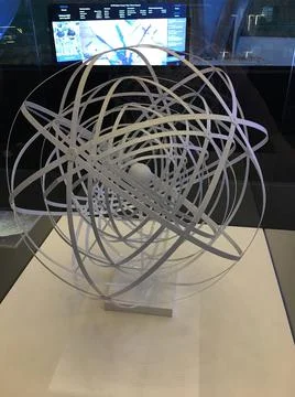 3D model abstraction Stock Photos