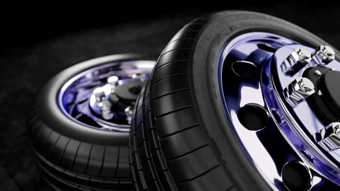 3D model of car wheel Stock Footage 169066327