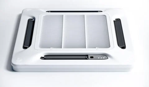 3d model of ceiling air conditioner Stock Illustration