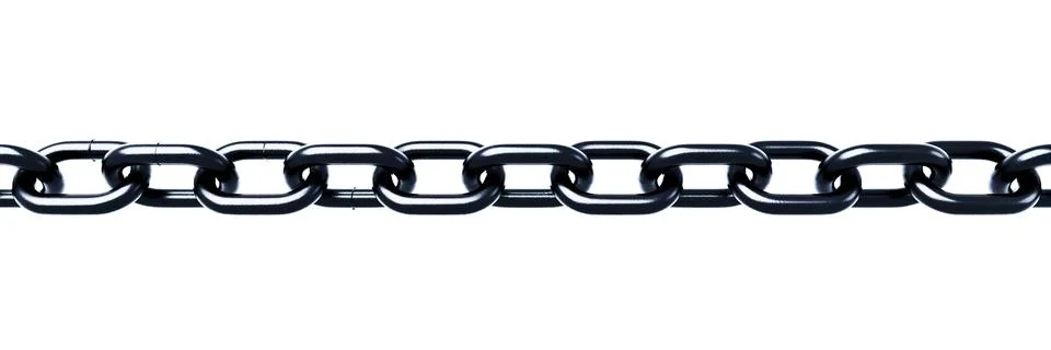 3d model chain Stock Illustration