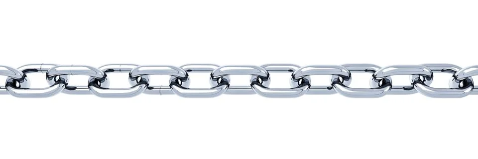 3d model chain Stock Illustration