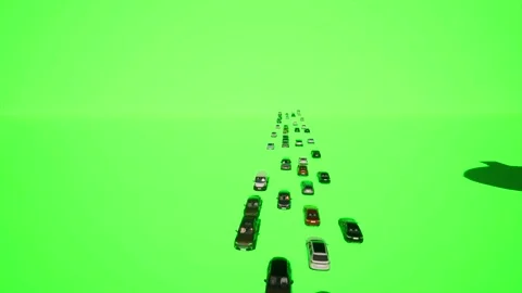 3D Model Dirigible Flying, On a Green Screen, Chroma Key, 4K (3) Stock Footage 222106198