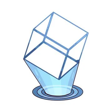 3D Model illustration Stock Illustration