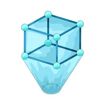 3D Model illustration 库存插图