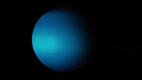 3D Model of Neptune in Space with Universe Starscape, Galactic Dust, and Re.. Stock-Footage 313761524