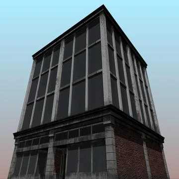3D model of an old building 3D Model