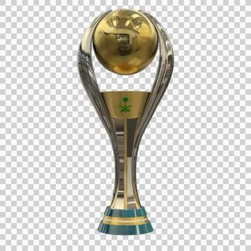 3D model of Prince Mohammed bin Salman Trophy Stock Illustration