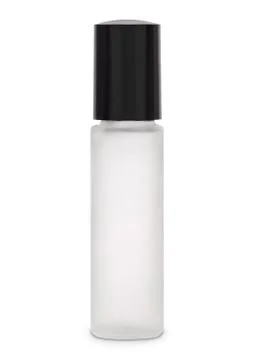 3d model of white glass bottle isolated on white background Stock Illustration