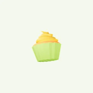 3d modeling cake Stock Illustration